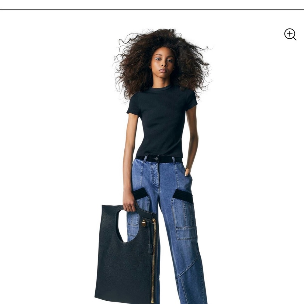 Tom Ford - Grain Leather Flat Alix Bag